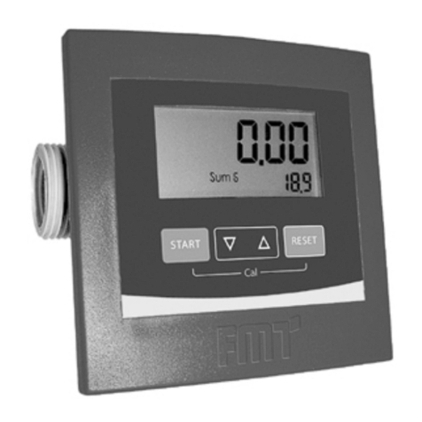 FMT Swiss AG Digital In-Line Meter User manual