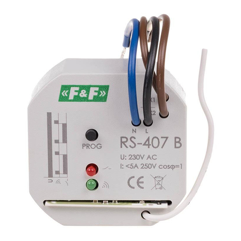 F&F RS-407B manual