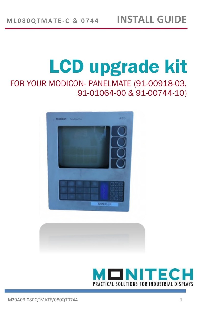 Monitech 91-00918-03 install guide