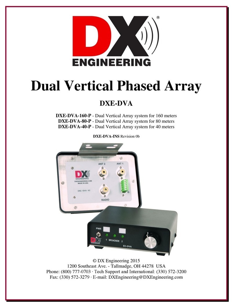 DX Engineering DXE-DVA-160-P manual