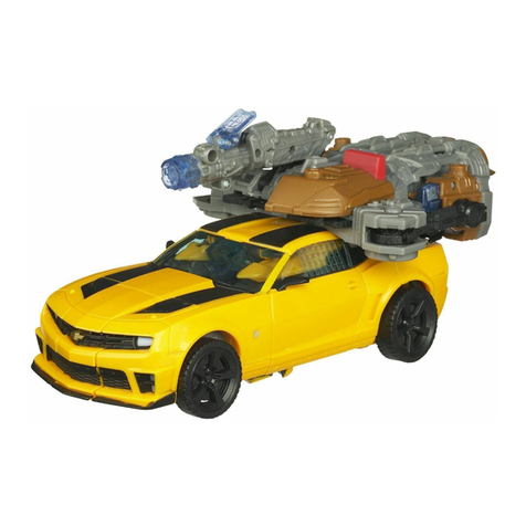 Hasbro Transformers Dark of the Moon Mech Tech Leader Bumblebee... User manual