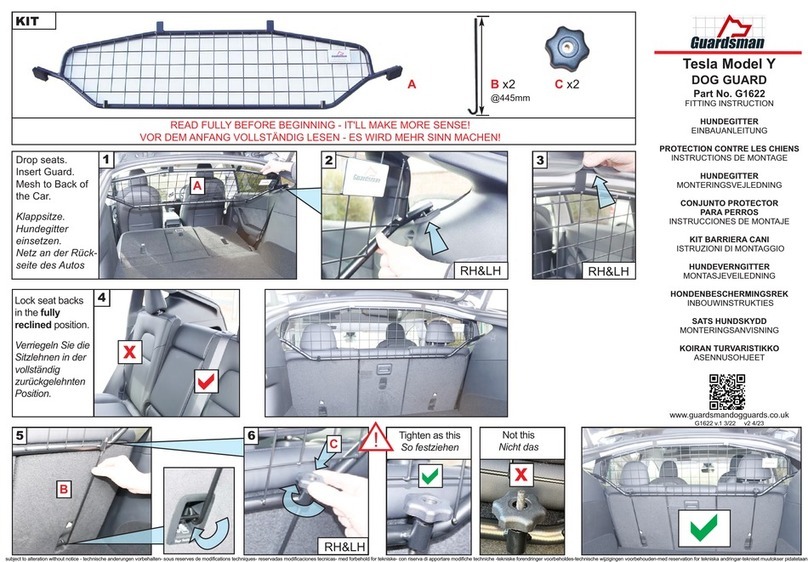 Guardsman G1622 Install guide