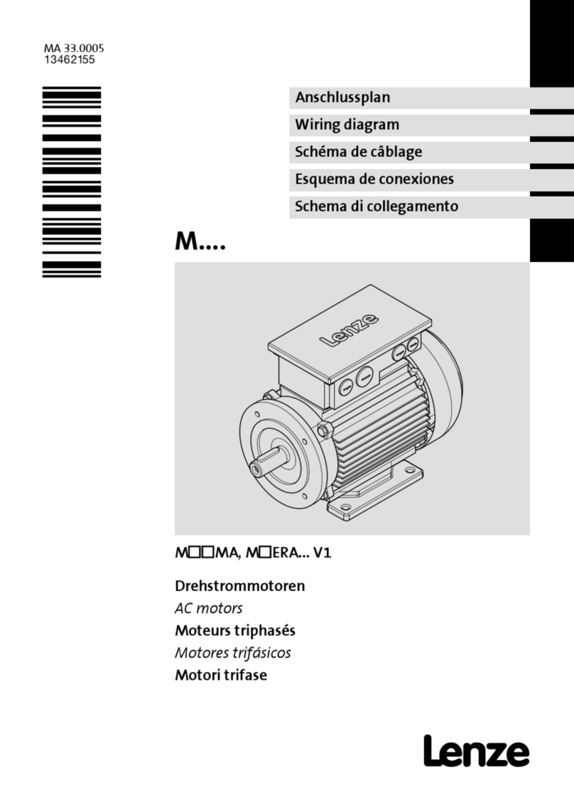 Lenze MDERA 056 V1 Series Quick start guide