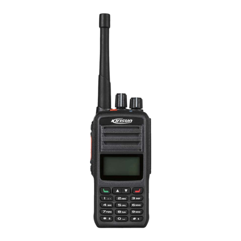 Kirisun DP580 User manual Kirisun DP580 User manual