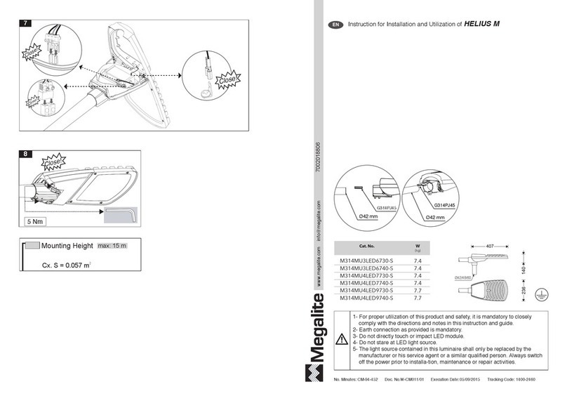 MegaLite HELIUS M instructions