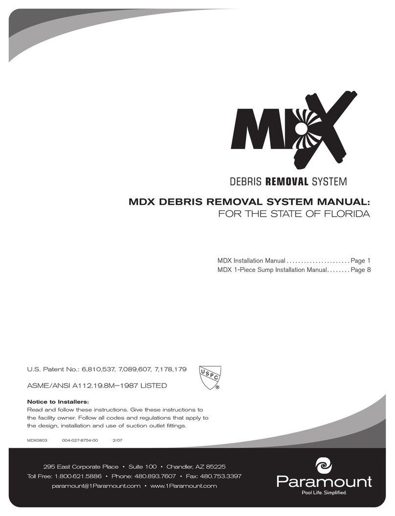 Paramount Fitness MDX installation manual
