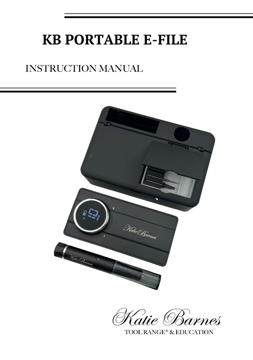 Katie Barnes Training Academy KB PORTABLE E-FILE instruction manual