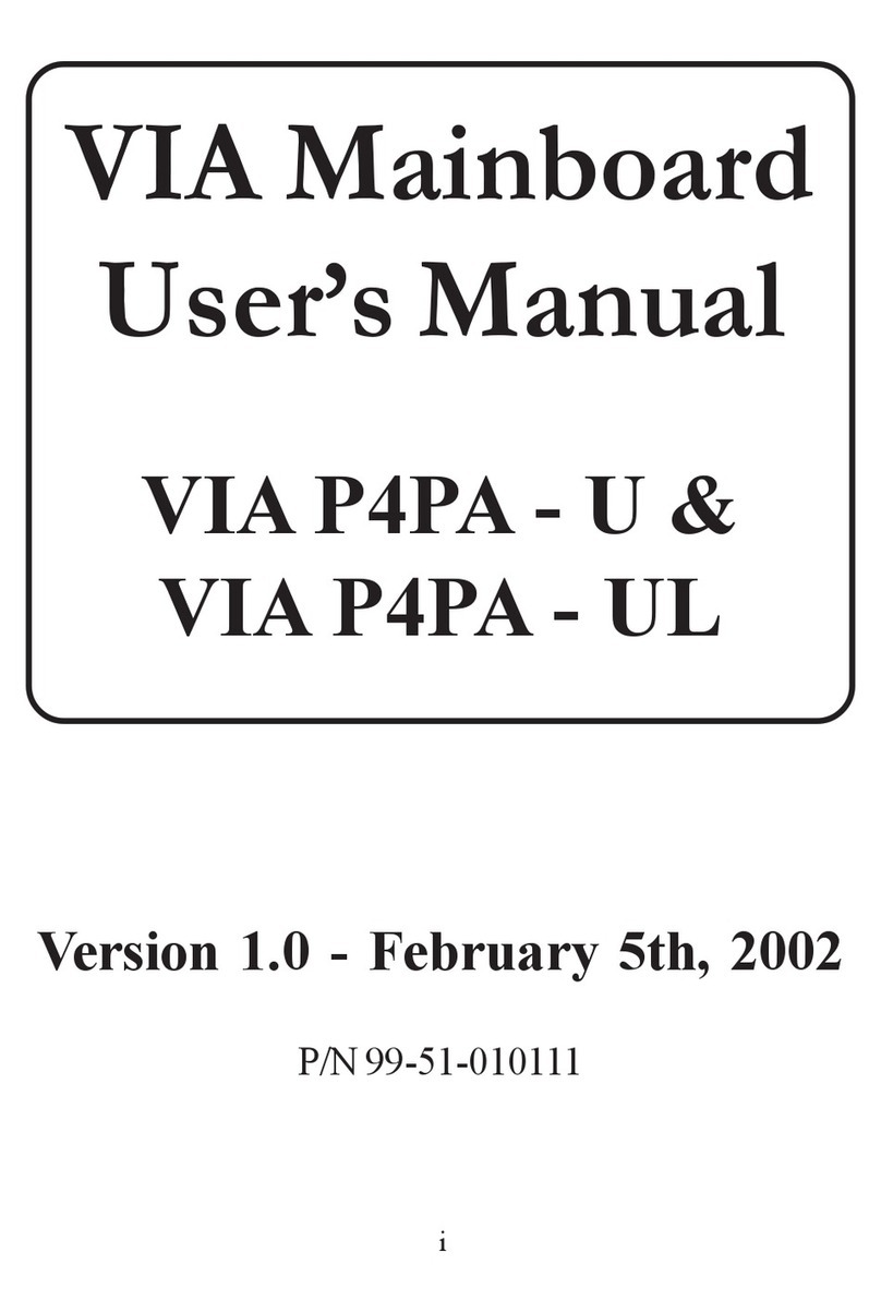 VIA Technologies P4PA User manual