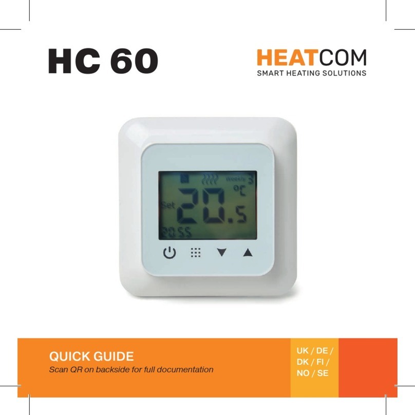 Heatcom HC 60 quick guide Heatcom HC 60 quick guide
