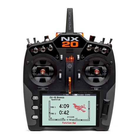 Horizon Hobby Spektrum DSMX NX20 User manual