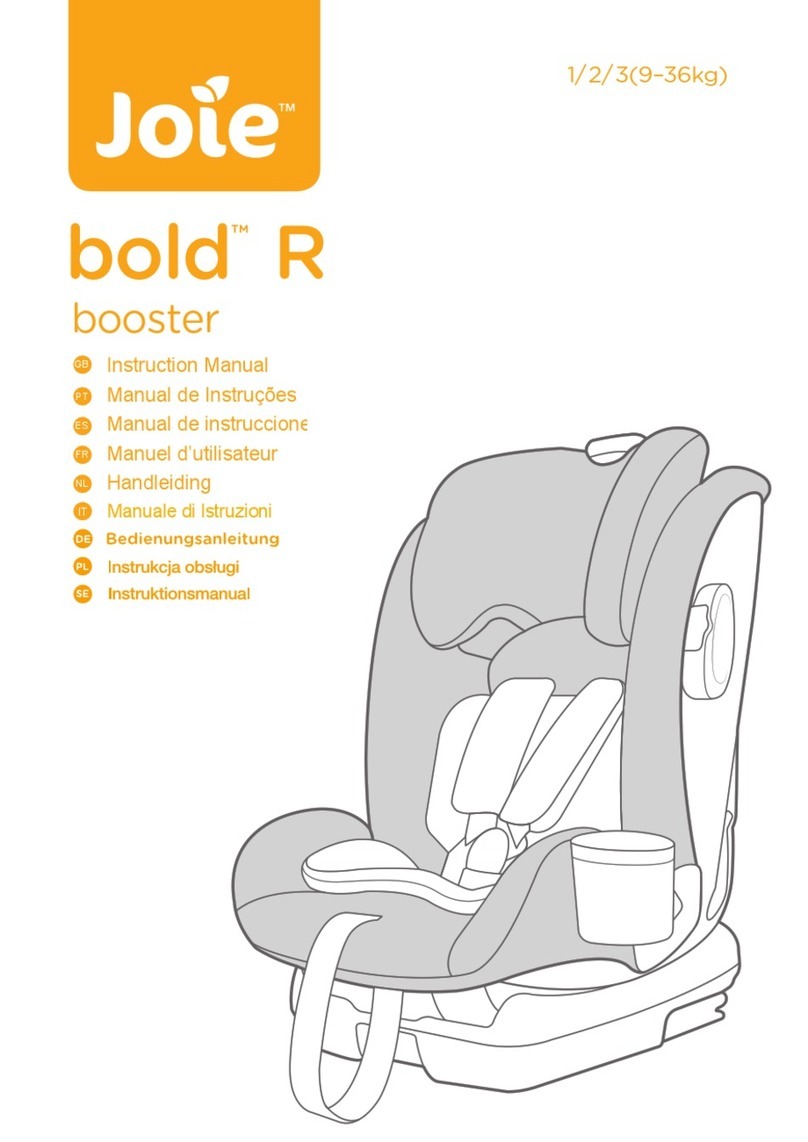 Joie bold R instruction manual