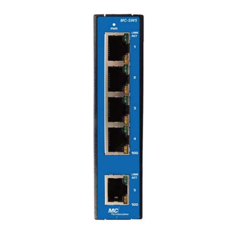 MC Technologies MC SW5 quick guide