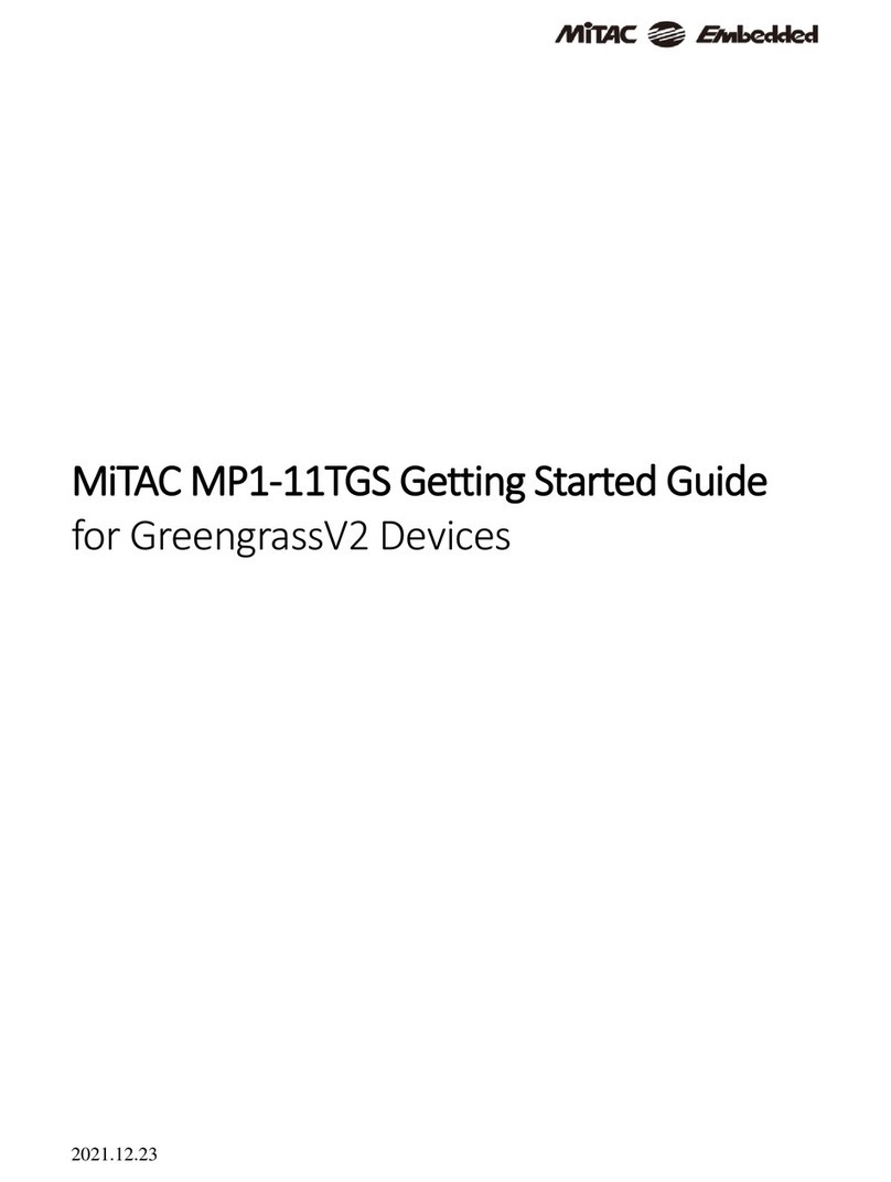 MiTAC M Series Getting started guide