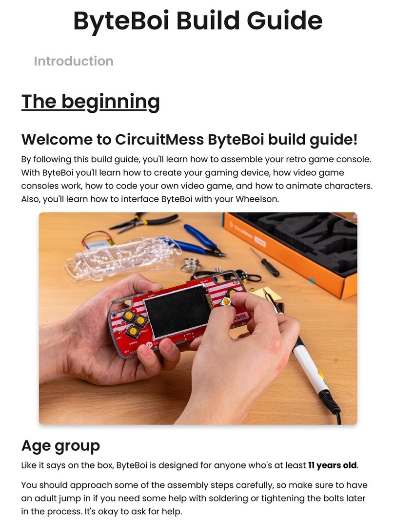 Circuitmess ByteBoi User manual