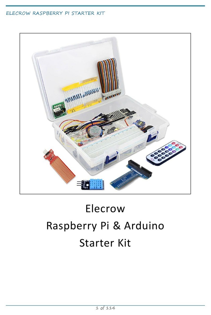 Elecrow Raspberry Pi & Arduino Starter Kit user manual Elecrow Raspberry Pi & Arduino Starter Kit user manual