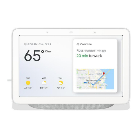 Google Nest Hub manual