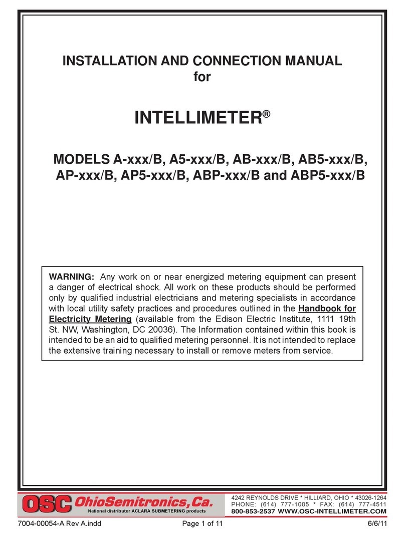 OSC INTELLIMETER A/B Series Guide