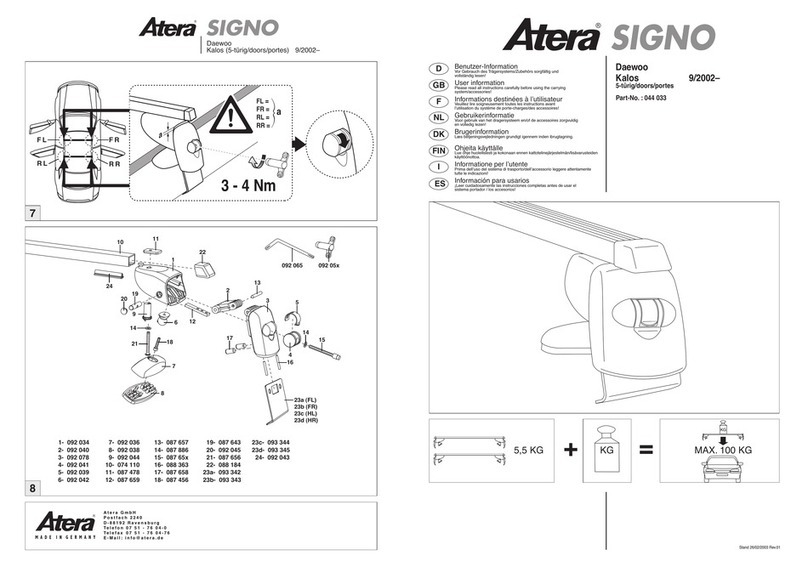 Atera SIGNO User information