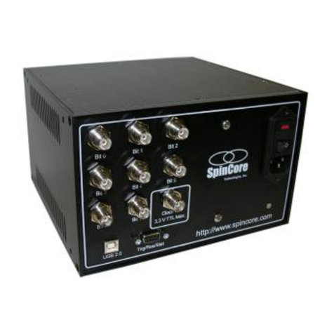 SpinCore Technologies PulseBlasterUSB manual