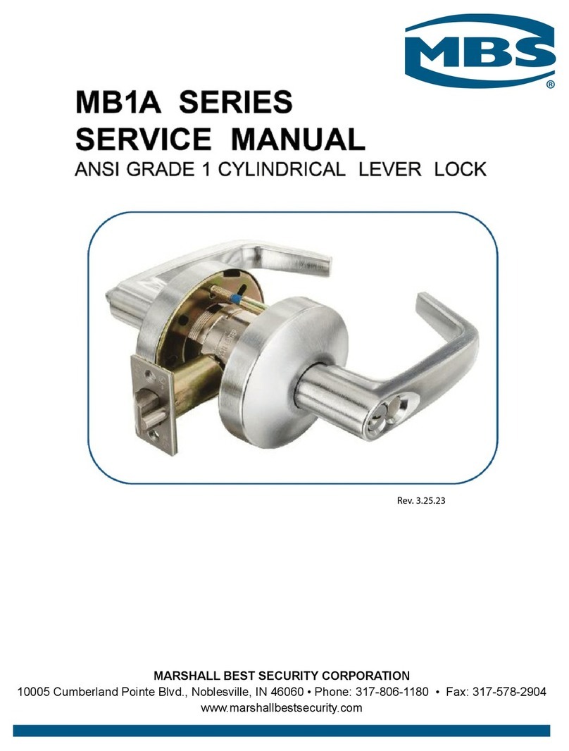 MBS MB1A Series Service manual