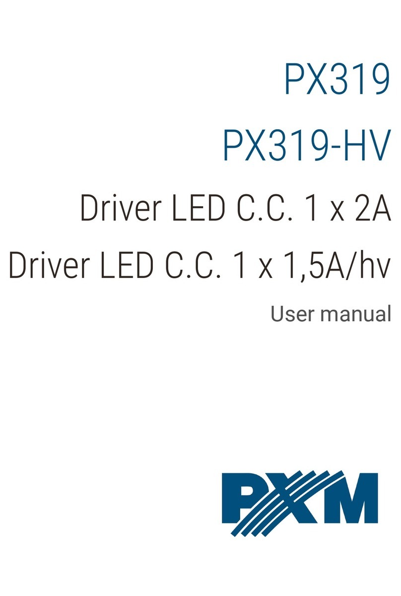 PXM PX319 User manual