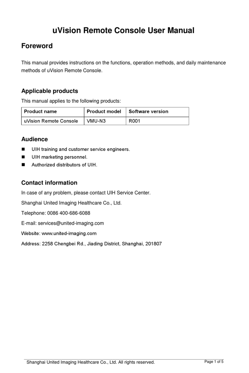 UVISION VMU-N3 user manual