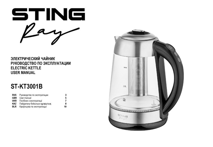 Sting Ray ST-KT3001B user manual