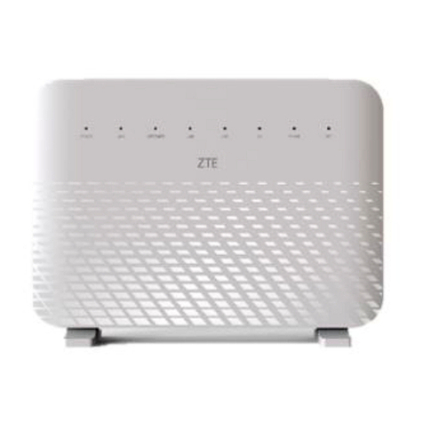 Zte ZXHN H6645P user manual