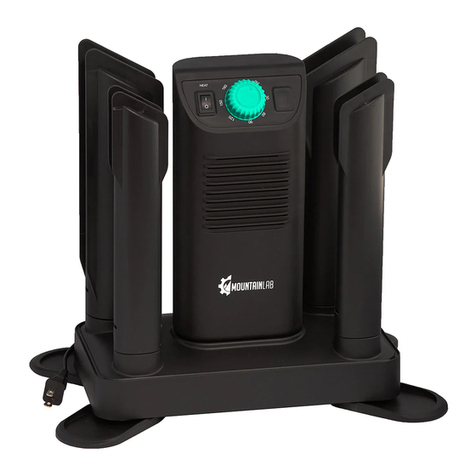 Mountain Lab Gear Tower Boot Dryer user manual