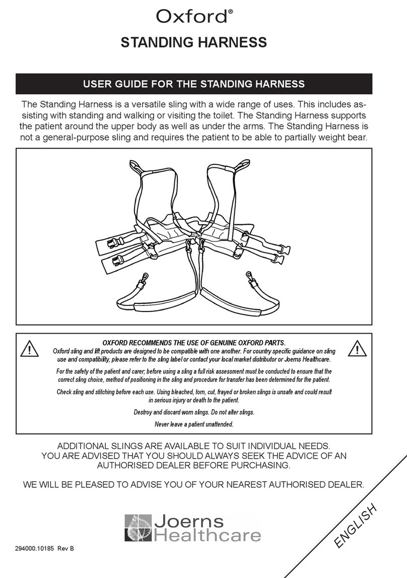 Joerns Healthcare Oxford User manual