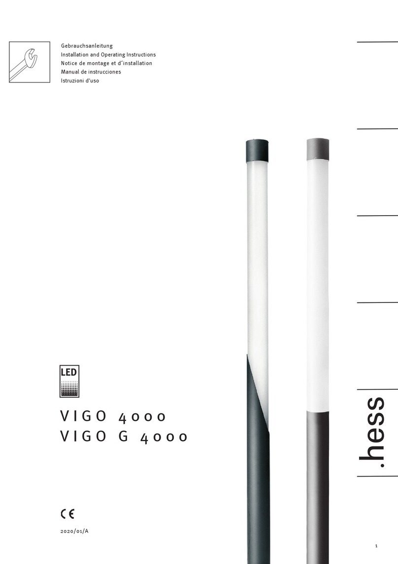 Hess VIGO 4000 Installation and operating instructions