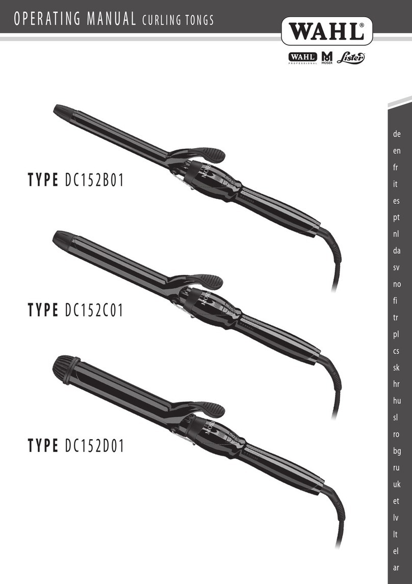 Wahl DC152B01 User manual