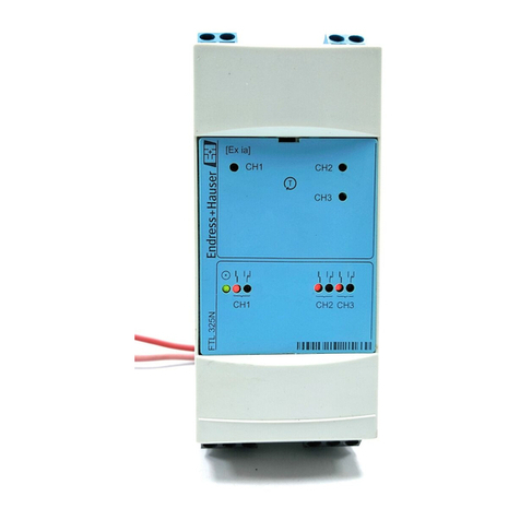 Endress+Hauser Nivotester FTL325N-3 3 Series User manual Endress+Hauser Nivotester FTL325N-3 3 Series User manual