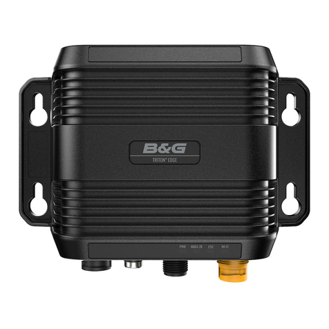 B&G Triton Edge User manual B&G Triton Edge User manual