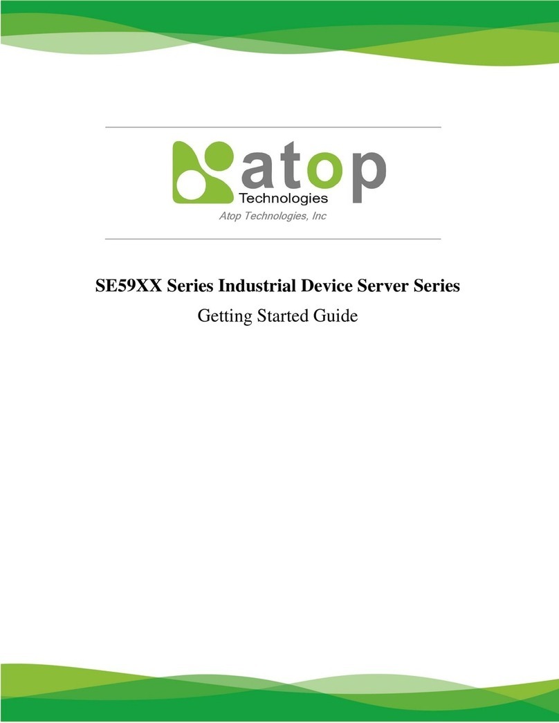 Atop SE59 Series User manual