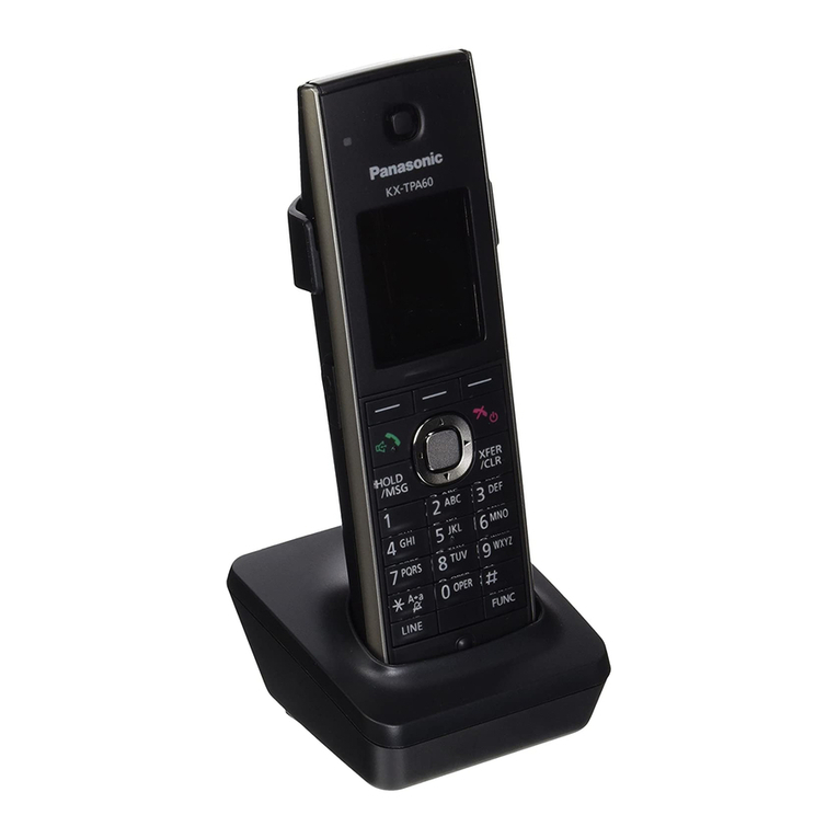 Panasonic KX-TGP600 Supplement for administrator guide