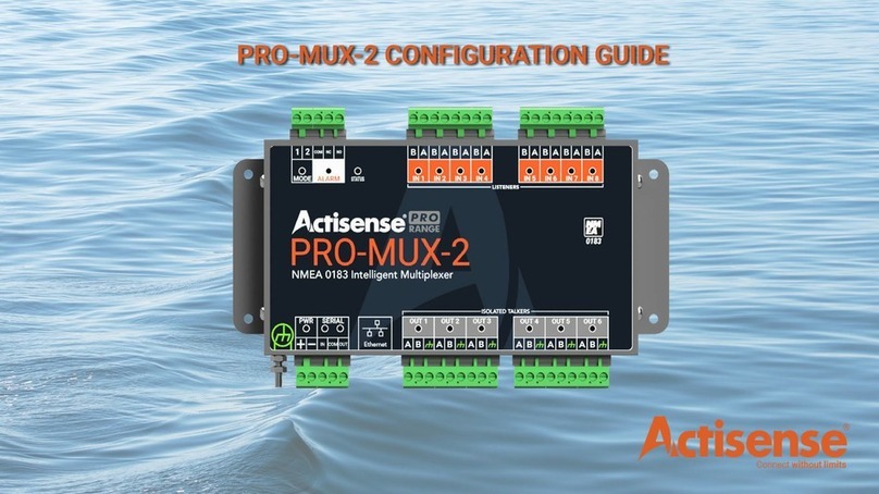 Actisense PRO-MUX-2 Configuration guide Actisense PRO-MUX-2 Configuration guide