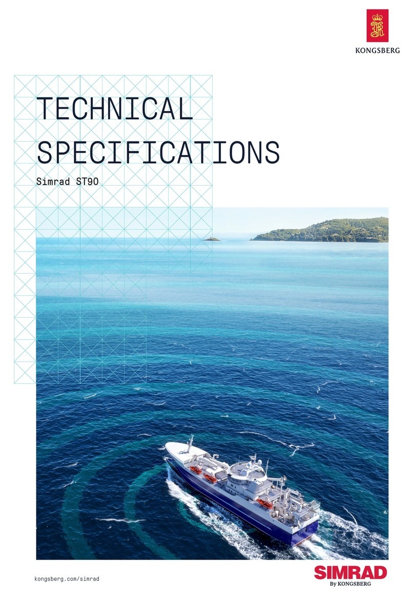 Kongsberg Simrad ST90 Technical specifications