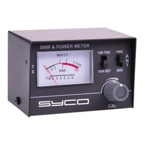 Syco SWR User manual