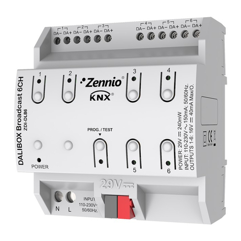 Zennio DALIBOX ZDI-DLB6 Guide