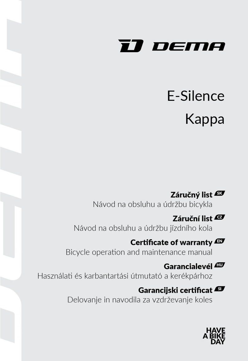 DEMA E-Silence Kappa H300 Operation and maintenance manua