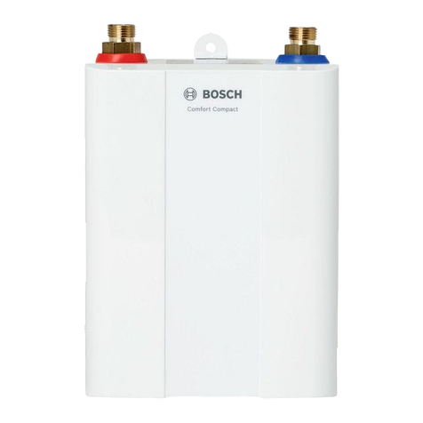 Bosch TR4000 Installation and operating instructions