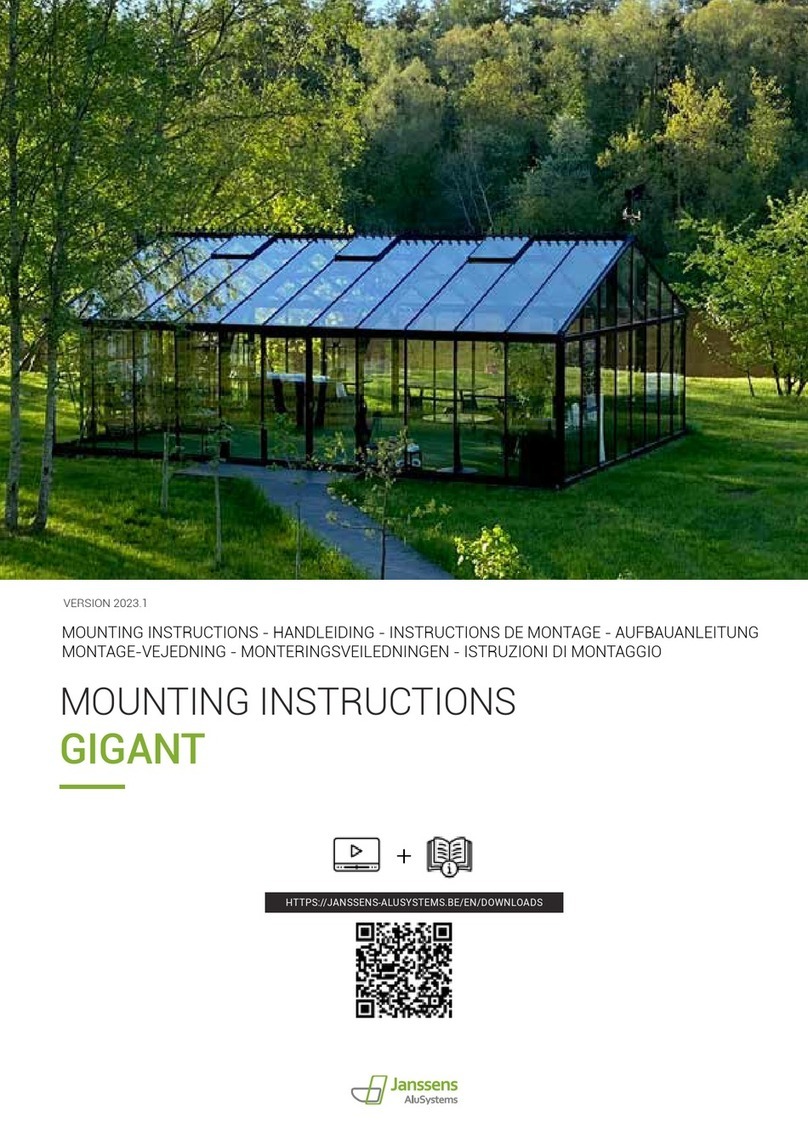 Janssens GIGANT Mounting instructions