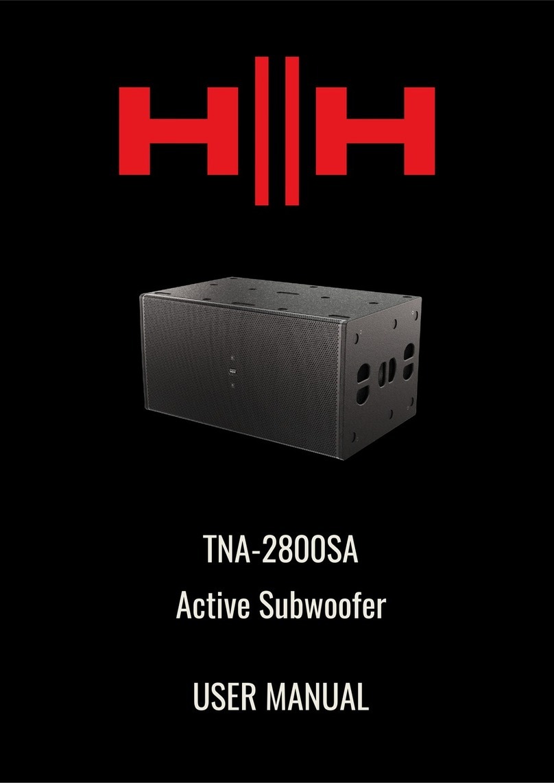 HH Electronics TNA-2800SA user manual