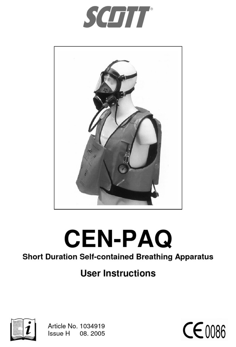 Scott CEN-PAQ User manual