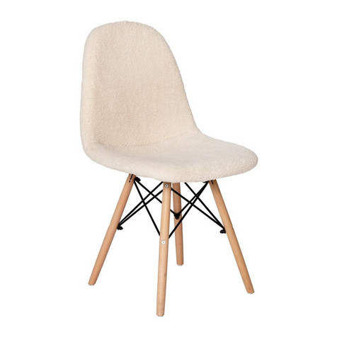 Flash Furniture Sherpa Accent Chair DL-10-W-GG Assembly instructions
