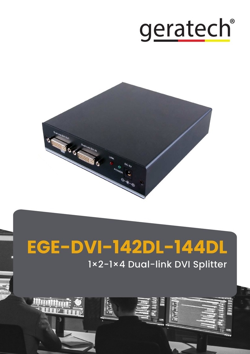 geratech EGE-DVI-142DL-144DL User manual geratech EGE-DVI-142DL-144DL User manual