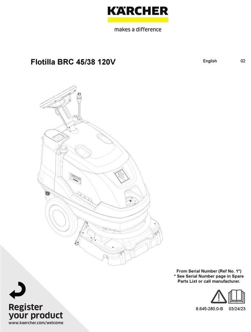 Kärcher Flotilla BRC 45/38 User manual