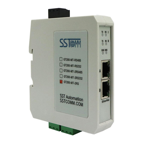 SST Automation SSTCOMM GT200-MT-RS485 User manual