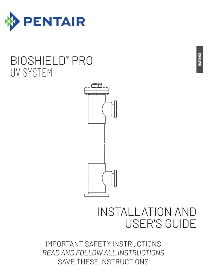 Pentair BIOSHIELD PRO user guide
